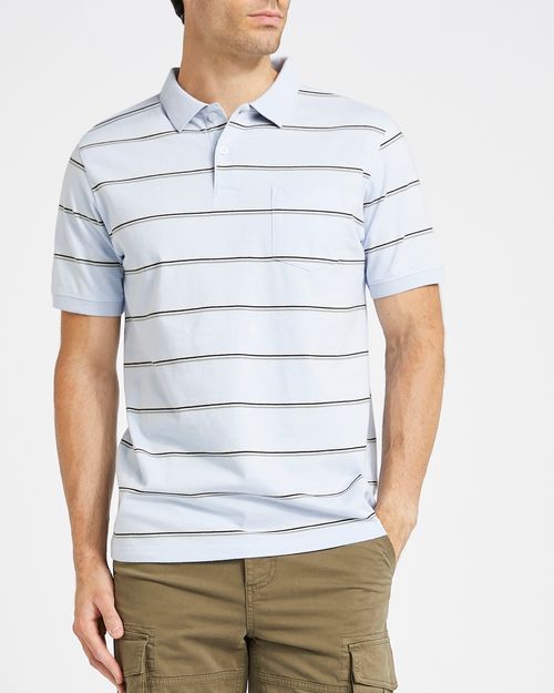 Striped Polo Shirt