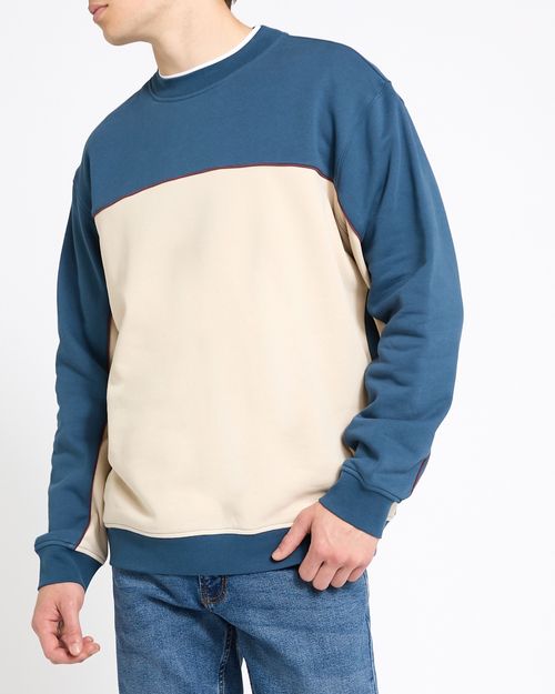Piping Crew Neck Sweater