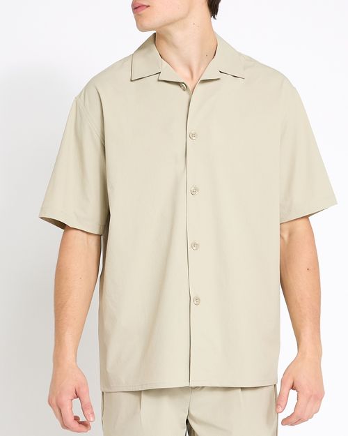 Short-Sleeved Co-Ord Shirt