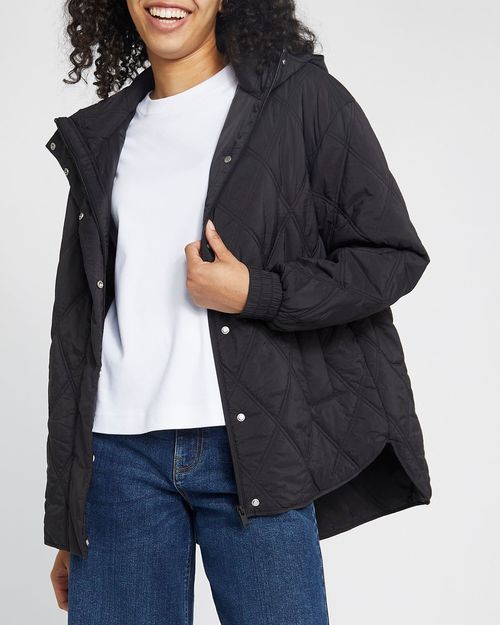 Twin Stitch Quilted jacket