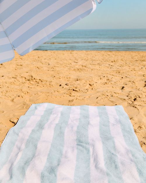 Yarn Dyed Stripe Beach Towel