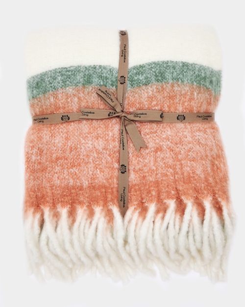 Paul Costelloe Living Faux Mohair Throw