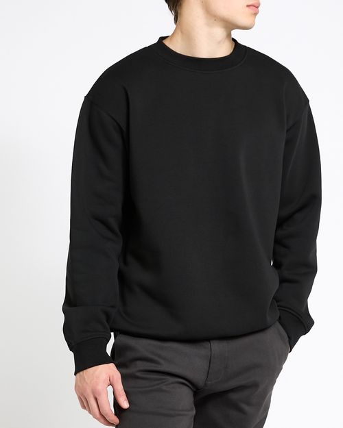 Relaxed Fit Crew Neck Sweatshirt