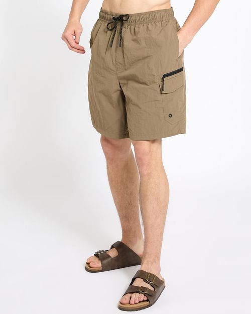 Nylon Cargo Quick Dry Swim Shorts