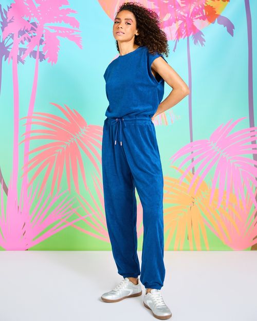 Helen Steele Terry Towelling Jumpsuit