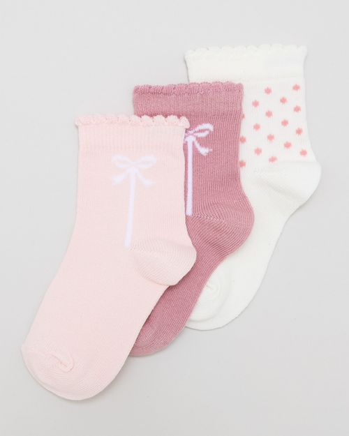 Baby Fashion Socks - Pack Of 3