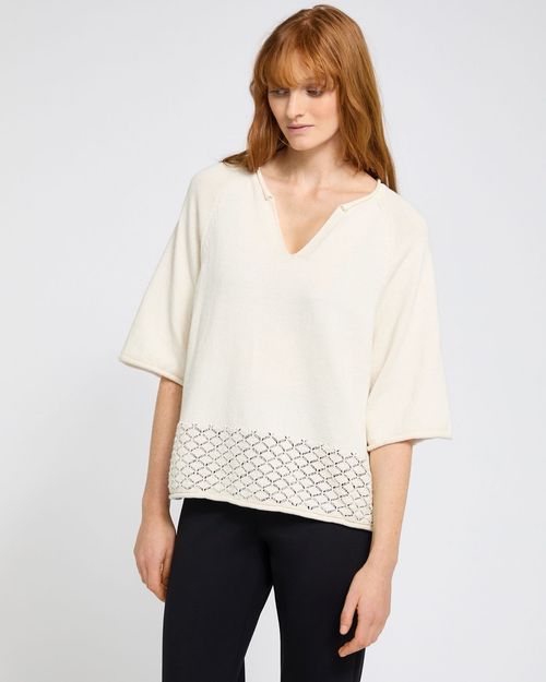 Carolyn Donnelly The Edit Hem Detail Knit Jumper