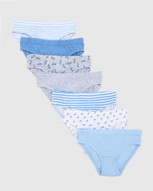 Boys Briefs - Pack Of 7 (2 - 14 years)