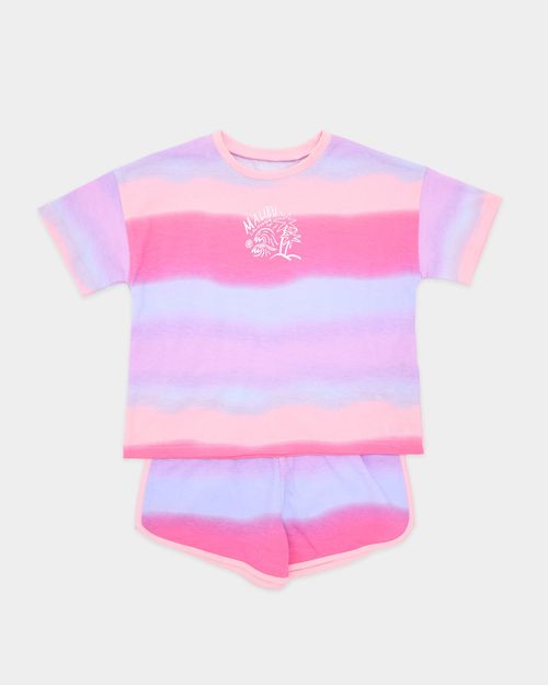 Printed Short Pyjama Set (2-14 years)