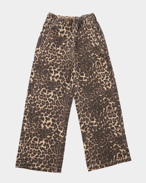 Leopard Print Jeans (4-14 Years)