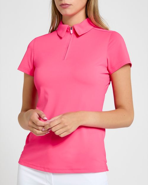 Pádraig Harrington Coral Slim Fit Golf Polo