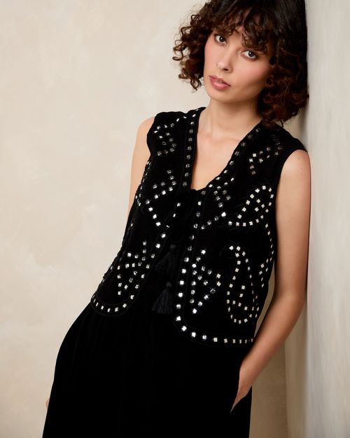 Gallery Sylvie Waistcoat Dress