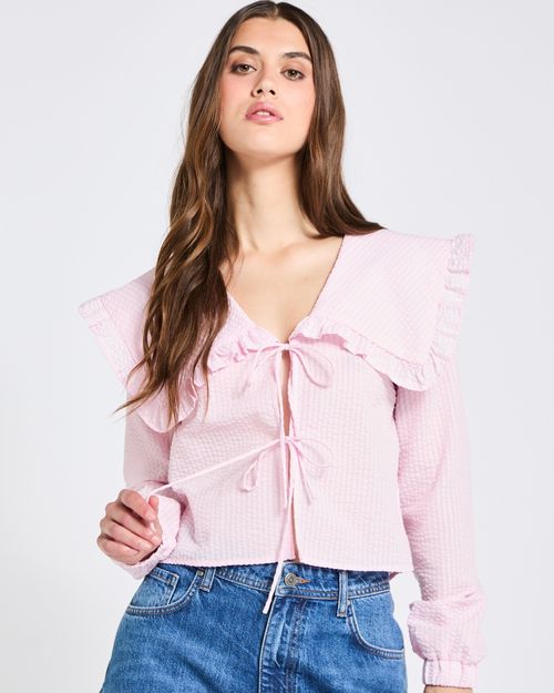 Savida Maddie Collar Blouse