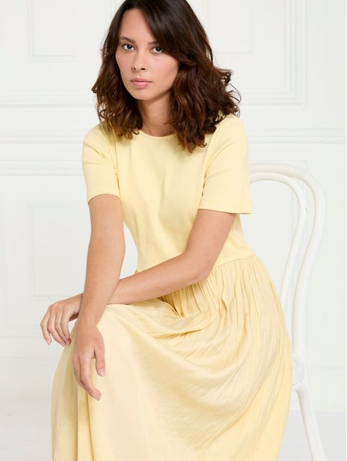 Gallery Alba Hybrid Crinkle Dress