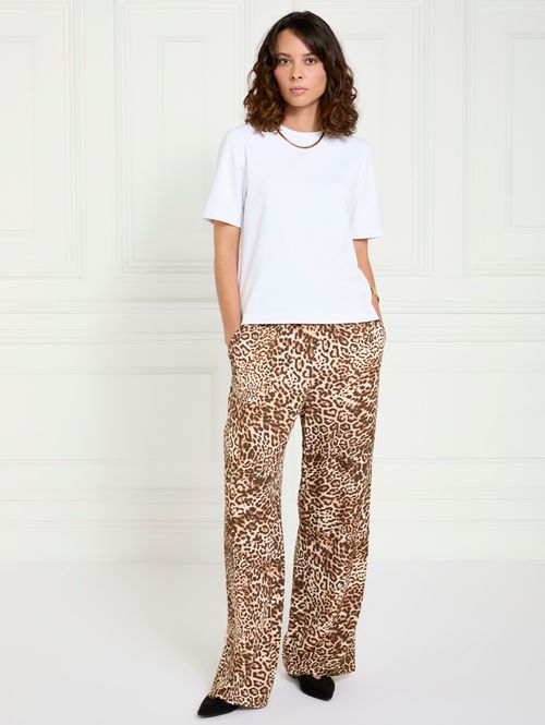 Gallery Leopard Side Stripe Trouser