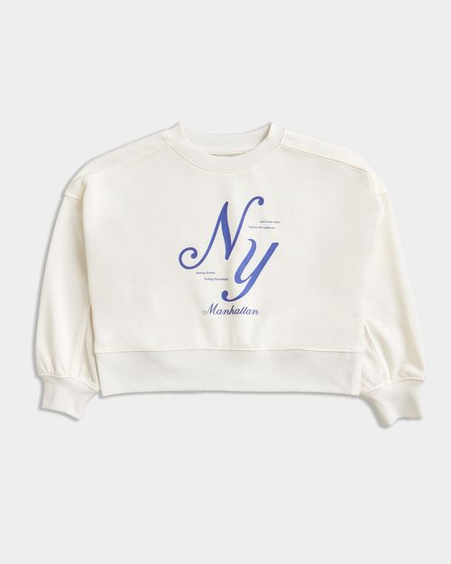 Loopback Crew Sweat (2-14 Years)