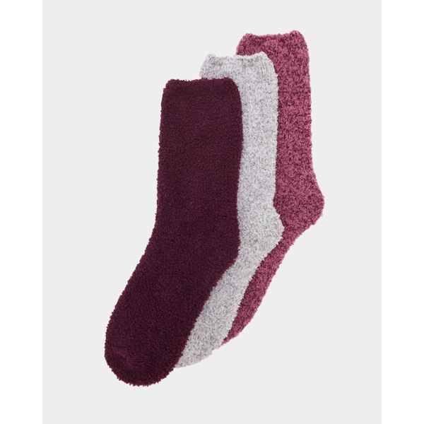 Fluffy Socks - Pack Of 3