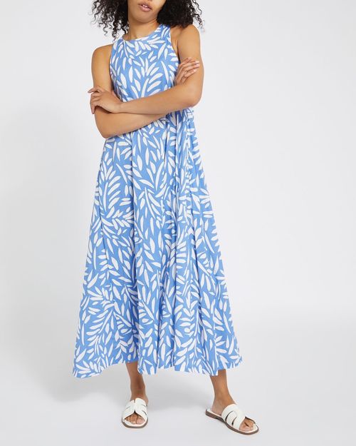 A-Line Jersey Maxi Dress