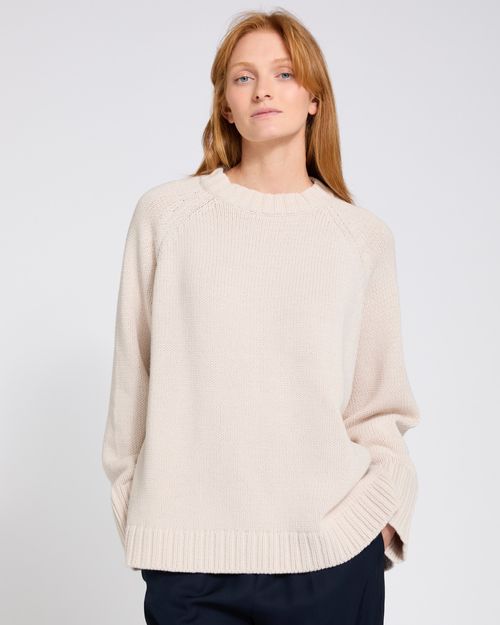 Carolyn Donnelly The Edit Raglan Crew Neck Jumper