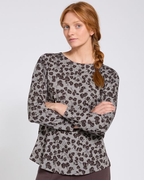 Carolyn Donnelly The Edit Printed Slub Top