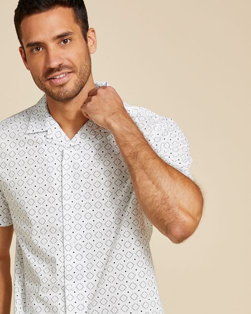 Paul Costelloe Living Men Print Shirt