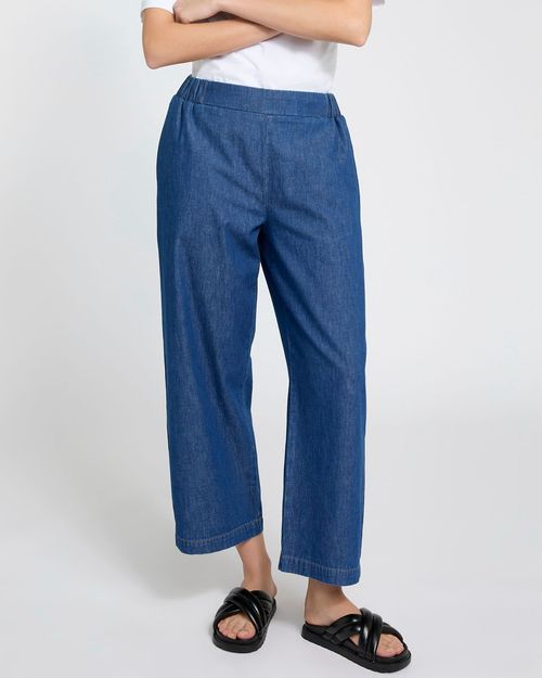 Carolyn Donnelly The Edit Blue Denim Trousers