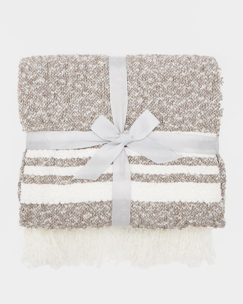 Stripe Knit Throw