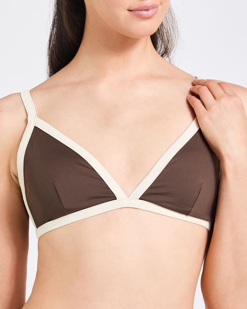 Sports Triangle Bikini Top