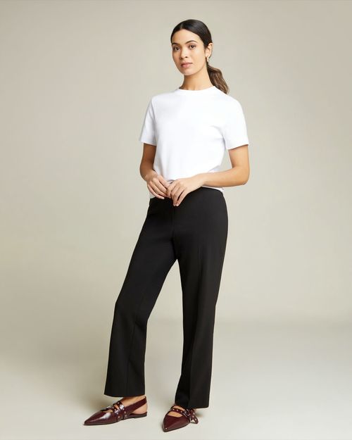 Tailored Straight Leg Trousers