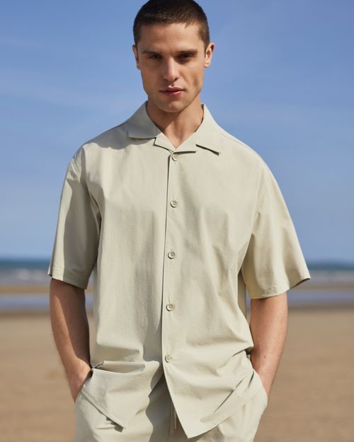 Short-Sleeved Co-Ord Shirt