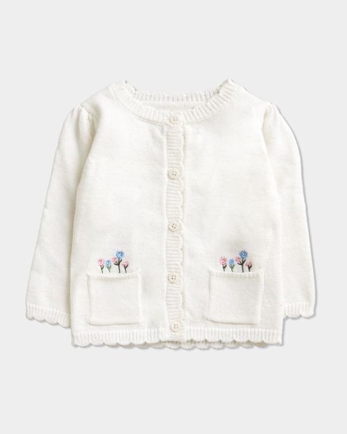 Floral Cardigan (Newborn-12 Months)