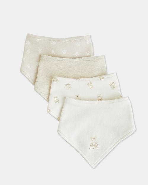 Uni Bandana Bibs - Pack Of 4