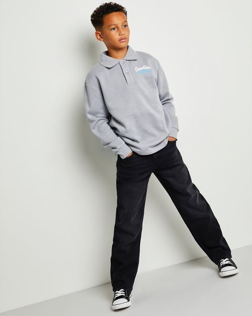 Straight Leg Jeans (2-14 Years)