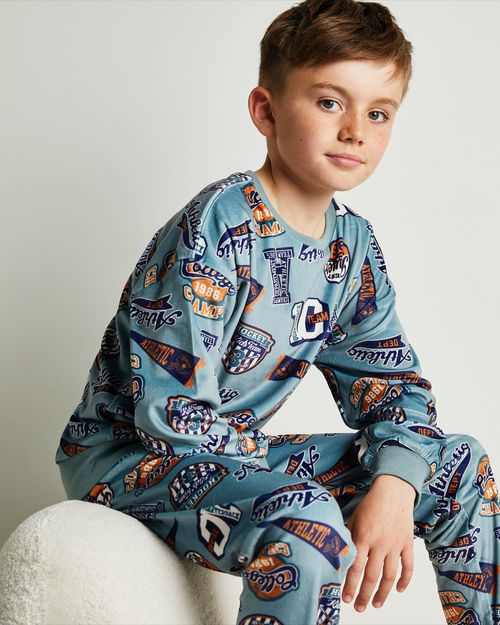 Velour Pyjama Set (2-14 Years)