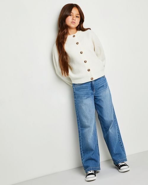 Wide Leg Jeans (3-14 Years)