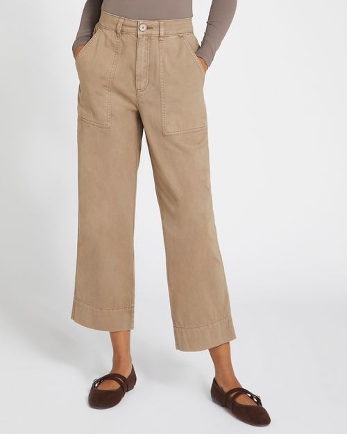 Casual Barrel Trousers