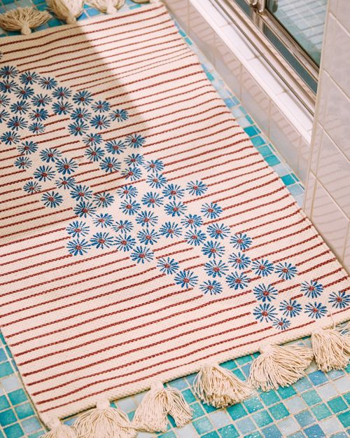 Carolyn Donnelly Eclectic Printed Bathmat