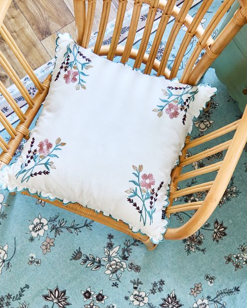Carolyn Donnelly Eclectic Floral Cushion