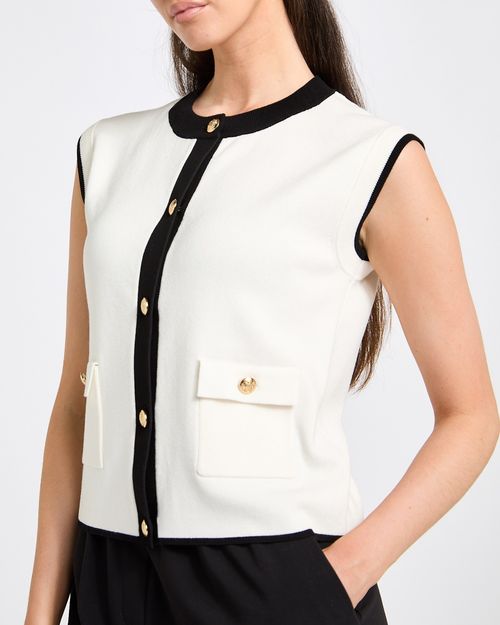 Crew Neck Waistcoat