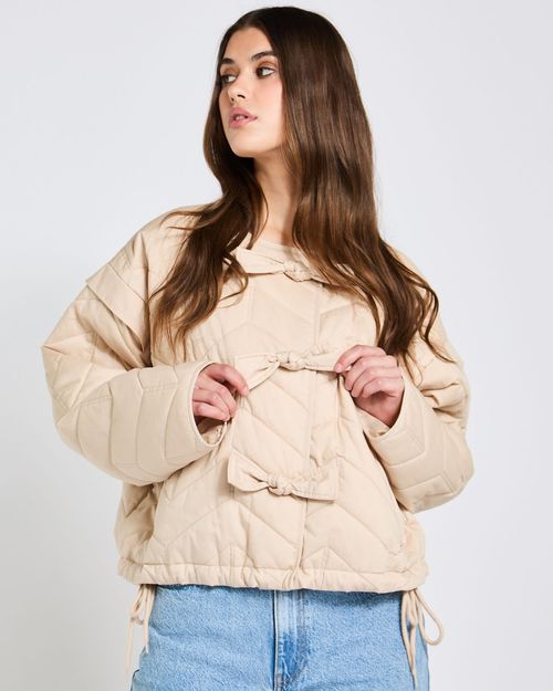 Savida Arti Bow Quilted Jacket