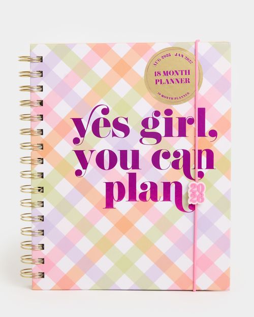 Spiral 18 Month Planner