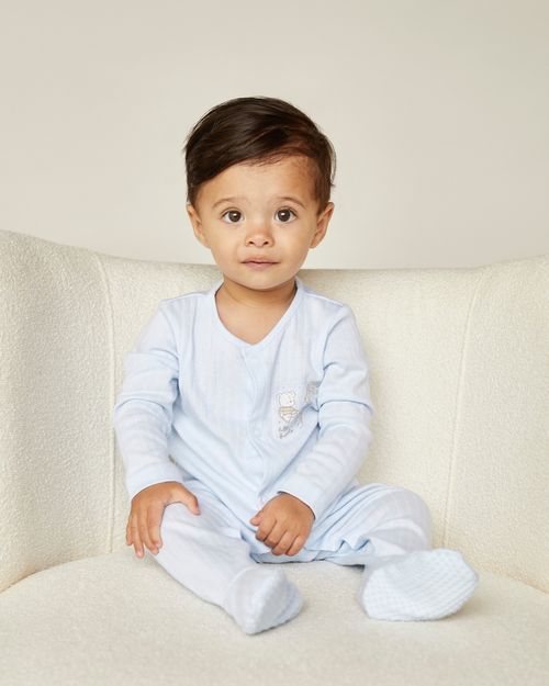 Pure Cotton Sleepsuits - Pack Of 3 (Newborn-23 Months)