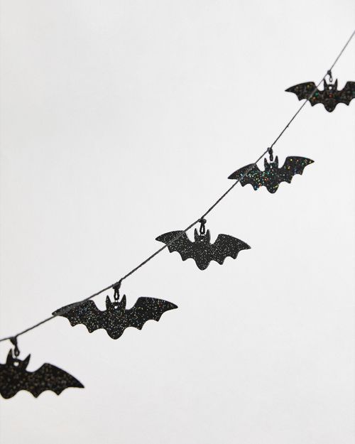 Glitter Bat Garland