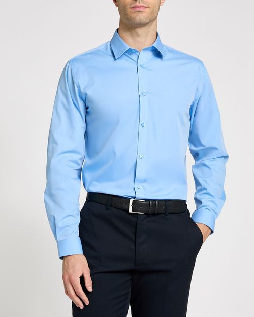 Slim Fit Ultimate Non-Iron Long-Sleeved Shirt - Pack Of 2