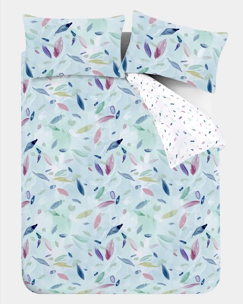 Abstract Leaf Duvet Set