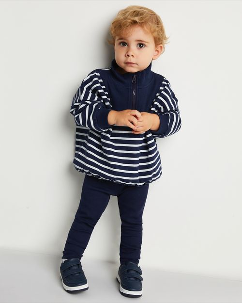 Quarter Zip Sweat Set (6 Months-5 Years)