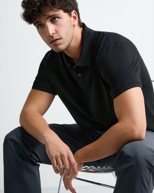Regular Fit Pique Polo Shirt
