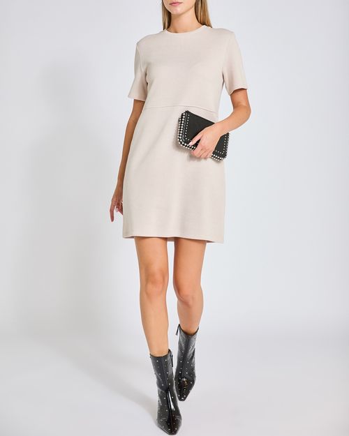 Soft Knit A-Line Mini Dress