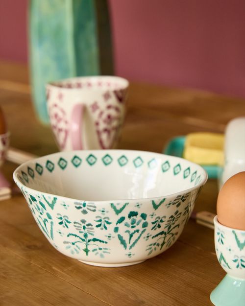 Carolyn Donnelly Eclectic Ikat Cereal Bowl