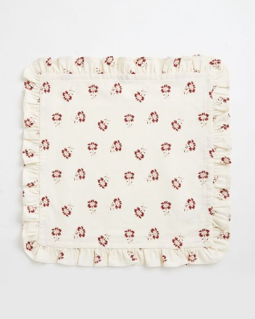 Carolyn Donnelly Eclectic Ruffle Printed Napkin